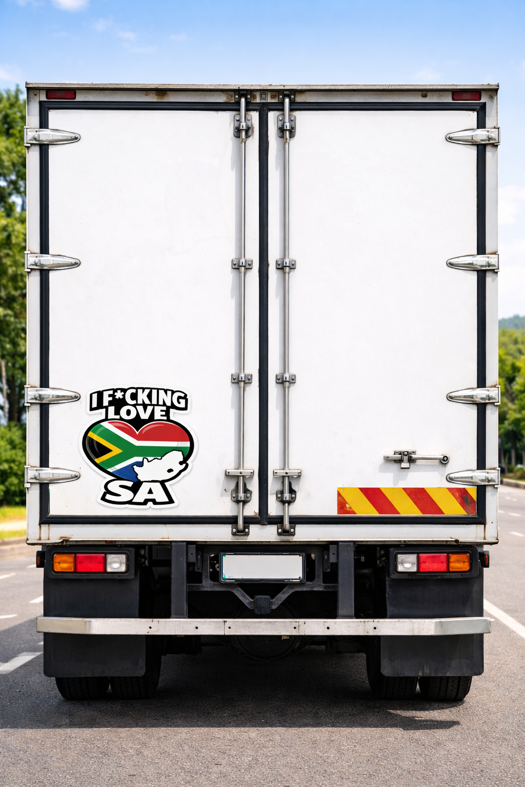 Sticker on Truck